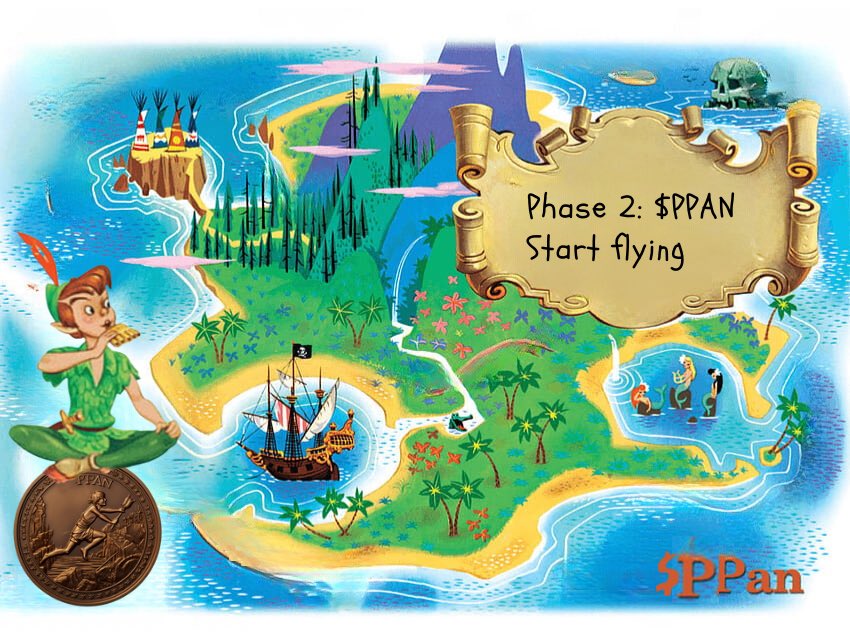 peterpancoineth's tweet photo. Roadmap phase 2 : 
•CoinGecko / CoinMarketCap listings.
•Meme to earn contest.
•Getting $PPAN trending.
•Community growth #childarmy
•Peter Pan NFT Collection.
•Staking NFT.
•2000+ holders. https://t.co/BWUyYwQBBa