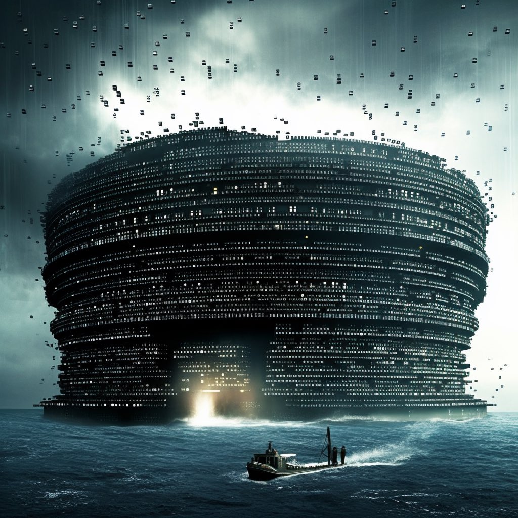 domingoypablo's tweet photo. Ever thought of #AI as Noah's Ark? Instead of animals, this Ark is filled with diverse, valuable data worth preserving. Welcome to 'Noah's Data Ark' - a beacon of #EthicalAI, safeguarding our digital heritage. 🚢💾 #AIforGood #HumanAI #DataPreservation #HumanPreservation #NoahsDataArk