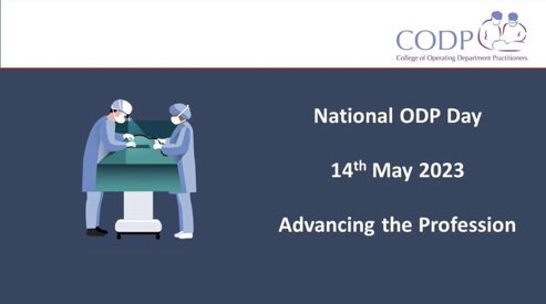Happy ODP day to all our amazing OPD colleagues. Thank you for all you do in theatres and beyond!