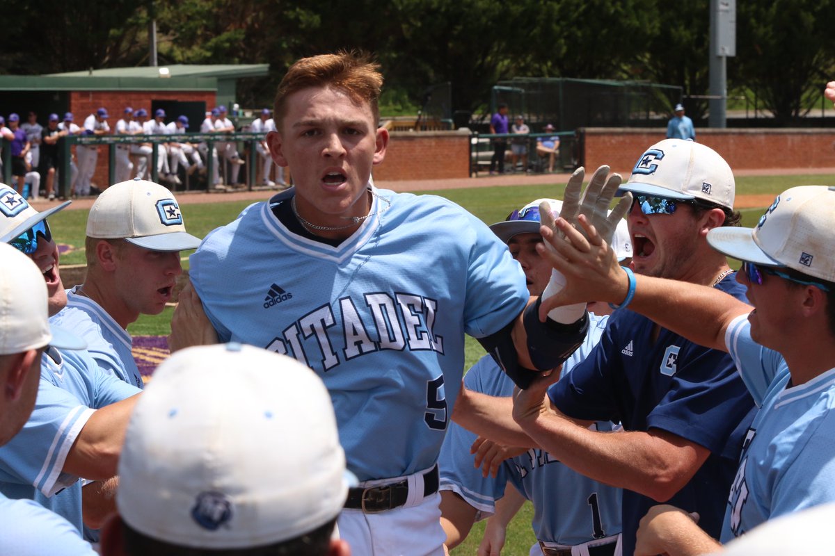 CitadelBaseball's tweet photo. No. 2️⃣ of the weekend!

#BelieveInUs https://t.co/9cXV4507e1