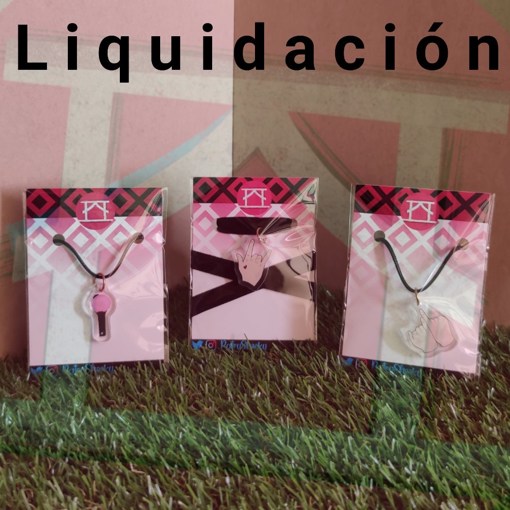 PatryShooky's tweet photo. Precio: 4€ + envío.

- Army bomb V3: Llavero ✅ Colgante ✅ Gargantilla ✅

- Army bomb V2 (rosita): Llavero ✅ Colgante ✅ Gargantilla ✅

- Mano JK: Llavero ❌ Colgante ✅ Gargantilla ✅

- Friends (dos manos, Jimin y V): Llavero ❌ Colgante ✅ Gargantilla ✅ https://t.co/DWkLzpJo2y