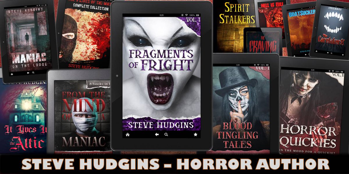 DO YOU LIKE SCARY STORIES? Buy some of my books! Most are Free with Kindle Unlimited! maniacontheloose.com/books