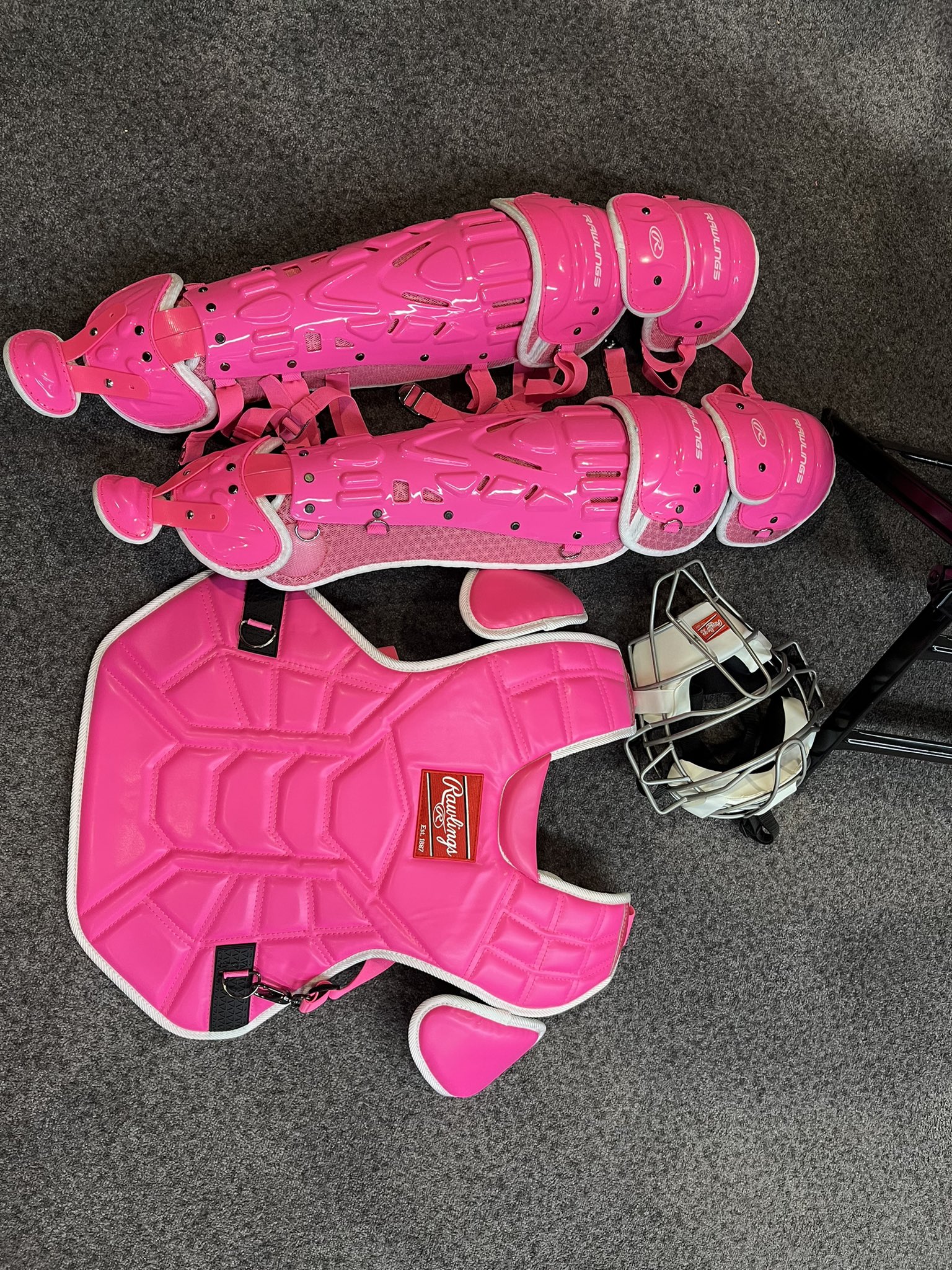 Marc Topkin on X: Some of the pink gear #Rays will be using and wearing  today for Mother's Day:  / X
