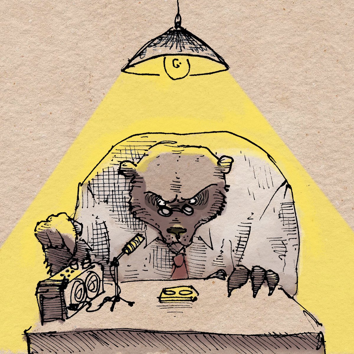 #SketchSunday 🎨✨We are going to be sharing more artwork from the world of Wild Hollow! First up, it’s the Bear of Bad News from our recent Shorts episode ‘Hollow Herald Archive: Entry no. 402’ #conceptart #fantasy