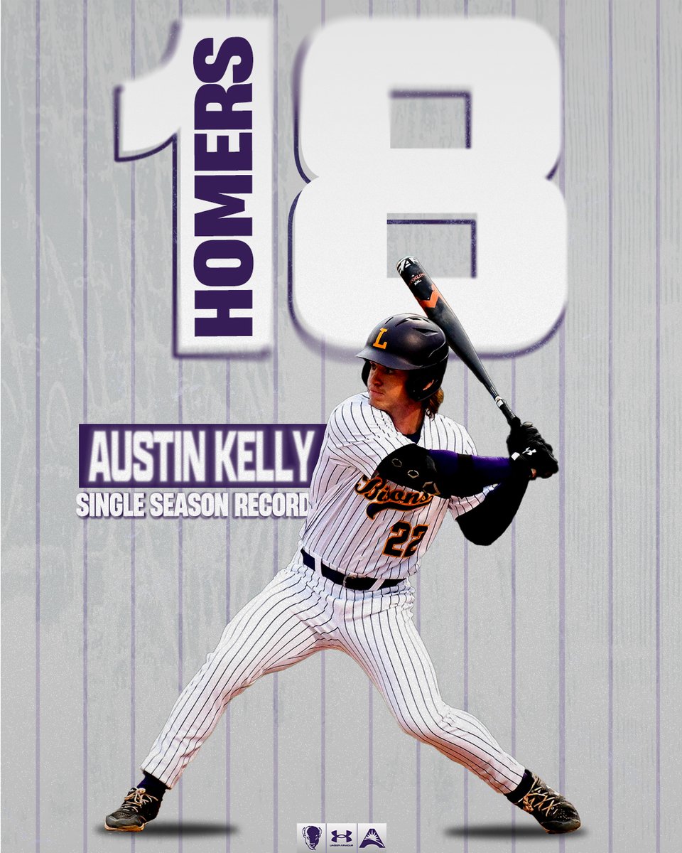 🚨NEW RECORD🚨 @Austin_Kelly19 has now broken the single-season home run record! #IntoTheStorm ⛈️| #HornsUp 🤘