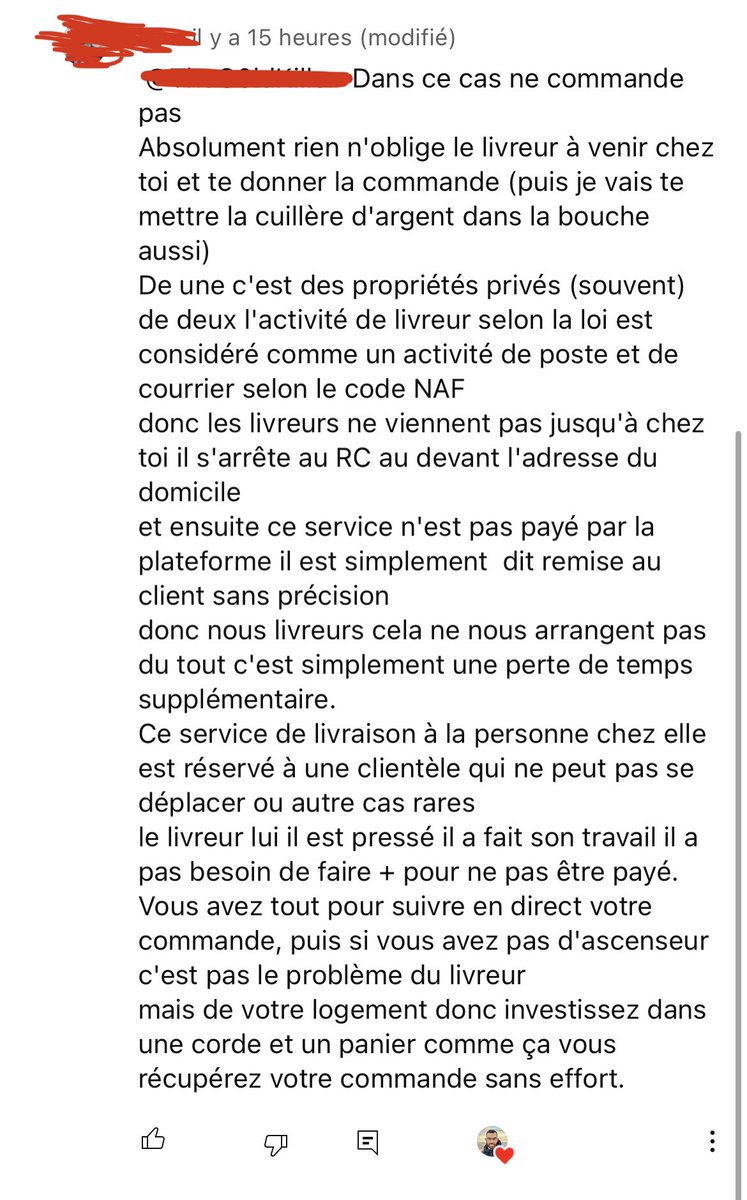 Dédicace à tous les clients qui pensent que tout leur est dû car ils ont « payé » 😉