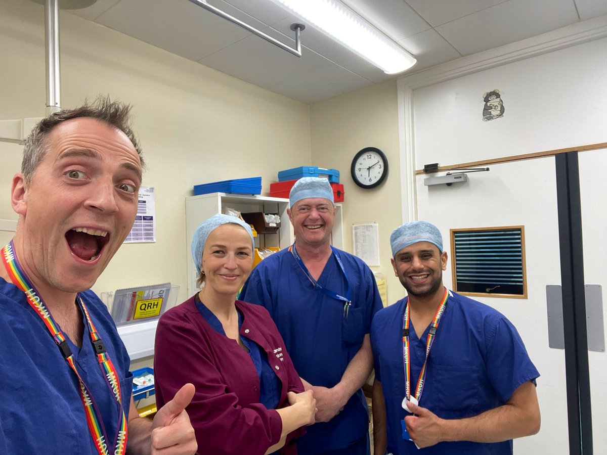 strachanjamie's tweet image. Just here to say a very happy #ODPDay to operating department practitioners everywhere and especially to Alina, Ian and Mirang holding the #teamMK fort today! Unsung heroes of anaesthesia and the NHS. Thanks!