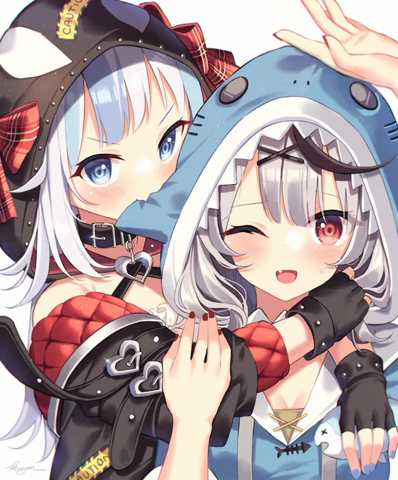 QRT with your blue art 