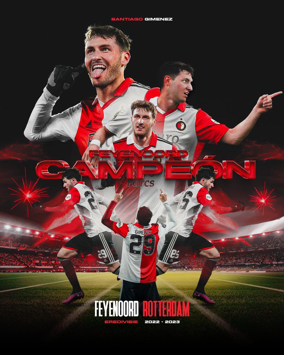Champions!!!! Go Feyenoord!! 💪🏼⚫️⚪️🔴💥💥

#Feyenoord #Champions #Eredivisie