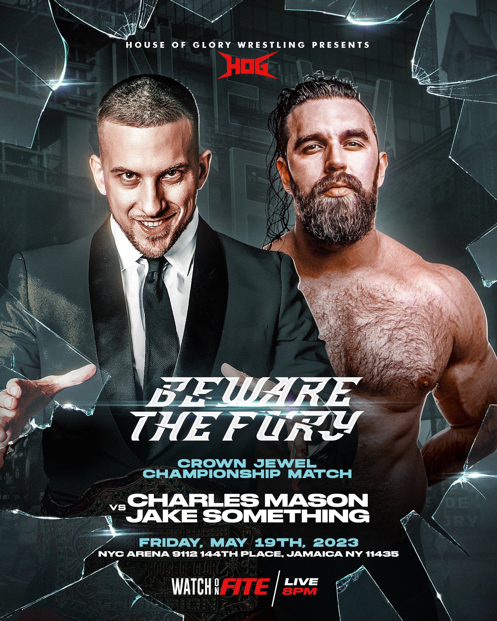 House Of Glory Wrestling on Twitter: "This Friday! HOG Crown Jewel