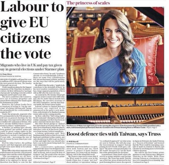 MeInSunderland's tweet photo. This is why @UKLabour want open borders. They can then cheat their way to a #GeneralElection victory #NeverLabour #ScumLyingTrampsLabour #SayNoToLabour https://t.co/aQprfqZRAf