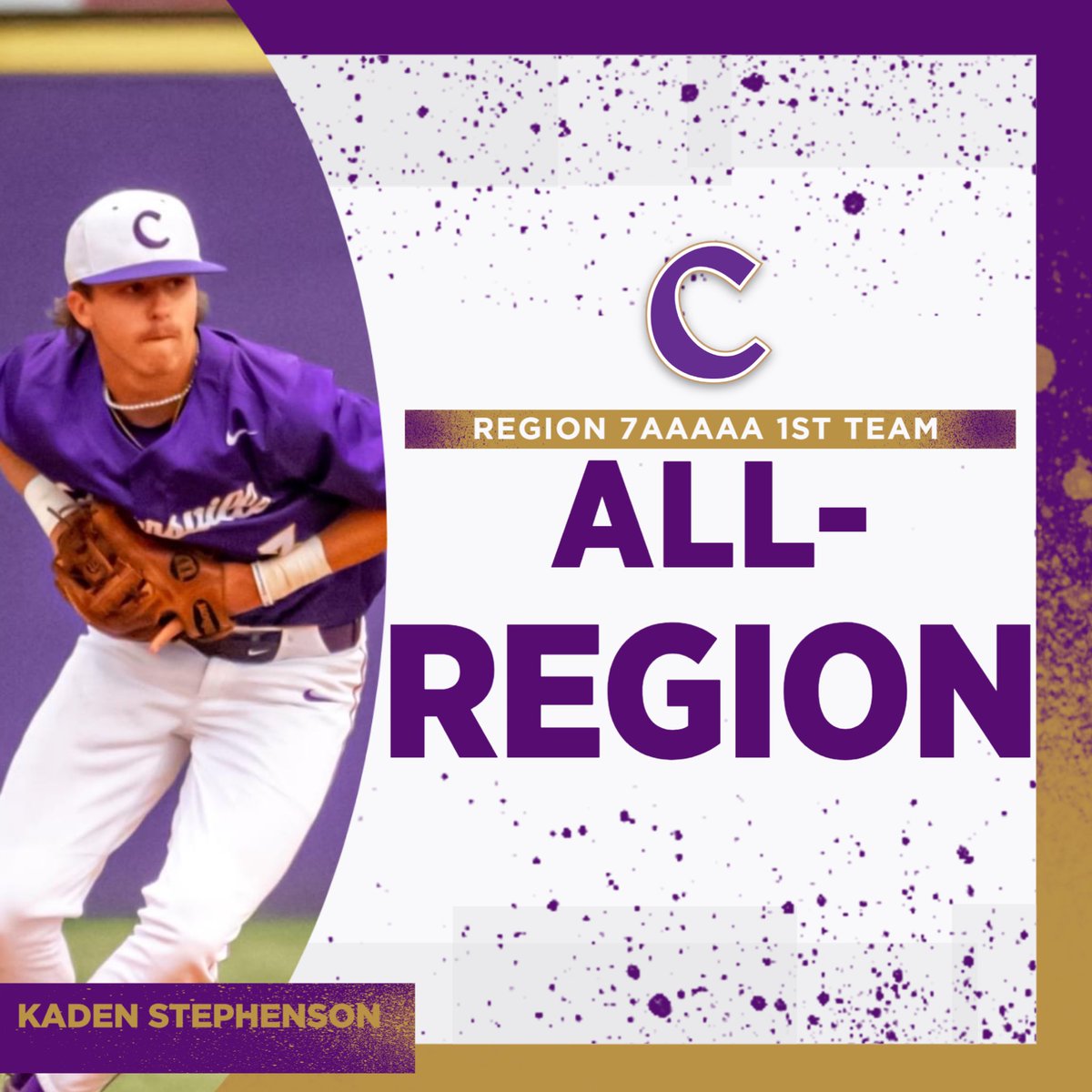 Kaden Stephenson

1st Team All-Region 7AAAAA