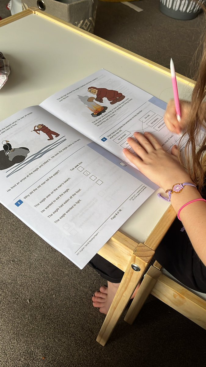 donna_tron's tweet photo. Getting some practice papers in #Sats @MPSClass4 https://t.co/M9EHB0ag83