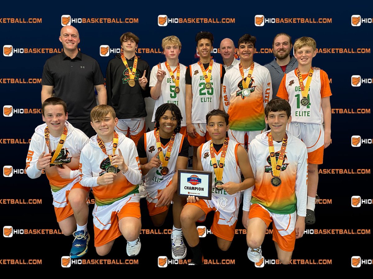 Congratulations to Dews Elite for winning the Dayton Run N Jump 7th-grade boys gold division championship! 🏀  <a href="/DewsElite/">DewsElite</a> #daytonrunnjump