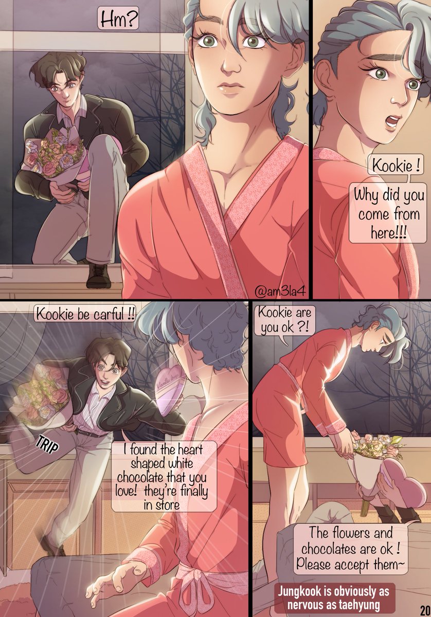 Am3la4's tweet photo. [7/7]
#taekook #kooktae #vkook #kookv #btsfanart 
Read the next 21 pages on patreon first !

Link : https://t.co/0WdfB0EdiA https://t.co/s45NMl9eqT
