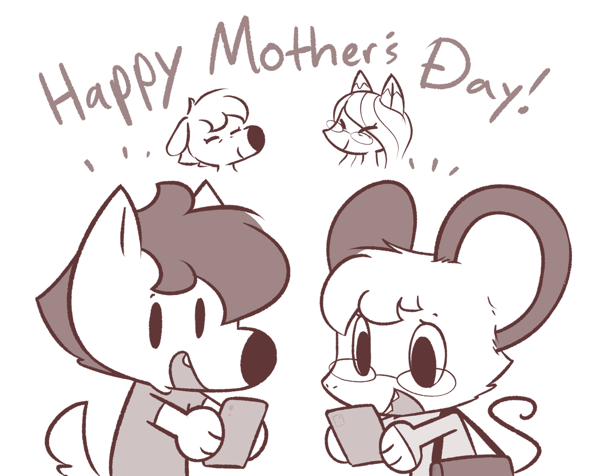 TheArtManor's tweet photo. Everyone is a little busy, but still find time to squeeze in a little Happy Mother's Day! https://t.co/7np4huebgS