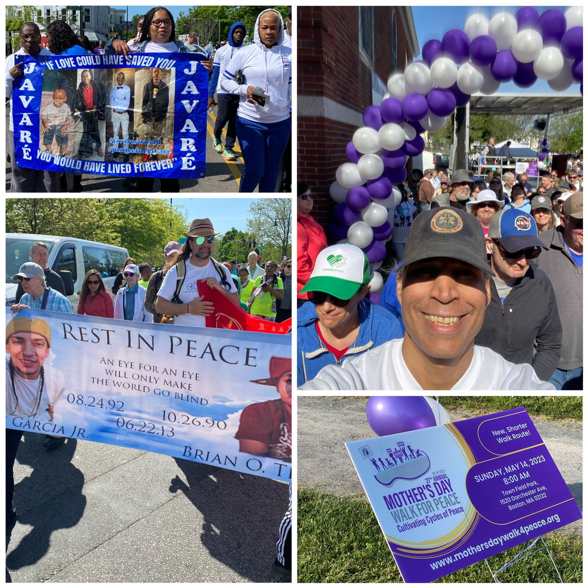 FitnessFoundry's tweet photo. 📸Photos from the 27th annual Mother’s Day Walk for Peace in Dorchester, Boston!
Join me and thousands of others to empower survivors of homicide victims and create more peaceful communities💜
#boston #mothersday #endgunviolence #community #equity #justice #peace #photo #mdw4p https://t.co/rQVLfKCfA7