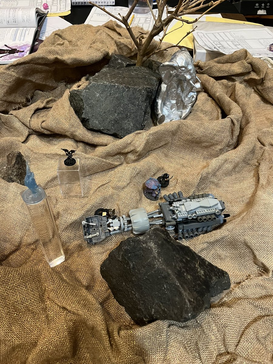 bespokelegends's tweet photo. Weekend Workshop
Contranymn

Our heroes finished our final writing lesson and then moved on solving the last riddles of the machines we inherited from the fallen artificer’s simalcura. 

The map leads back to the forest shrine where it all began…

#writingclass #dnd #gaming https://t.co/Z35xQFkHv0