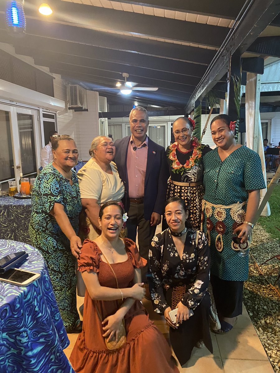 RoseKoloti's tweet photo. Welcoming the #NZ Foreign Affairs, Defence, and Trade Committee into the #Tonga . 🇹🇴 🇳🇿 
Grateful for their efforts towards Illegal, Unreported, and Unregulated Fishing (IUU) threats in our kingdom. https://t.co/VGkVuR6RFe