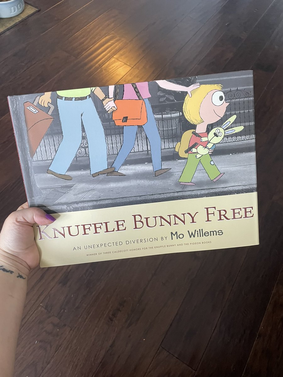 We’ve been reading Knuffle Bunny for story elements and Knuffle Bunny Too as part of our class book report. It’s only fair I get Knuffle Bunny Free to share this week :) This one hits too close…Trixie is all grown up