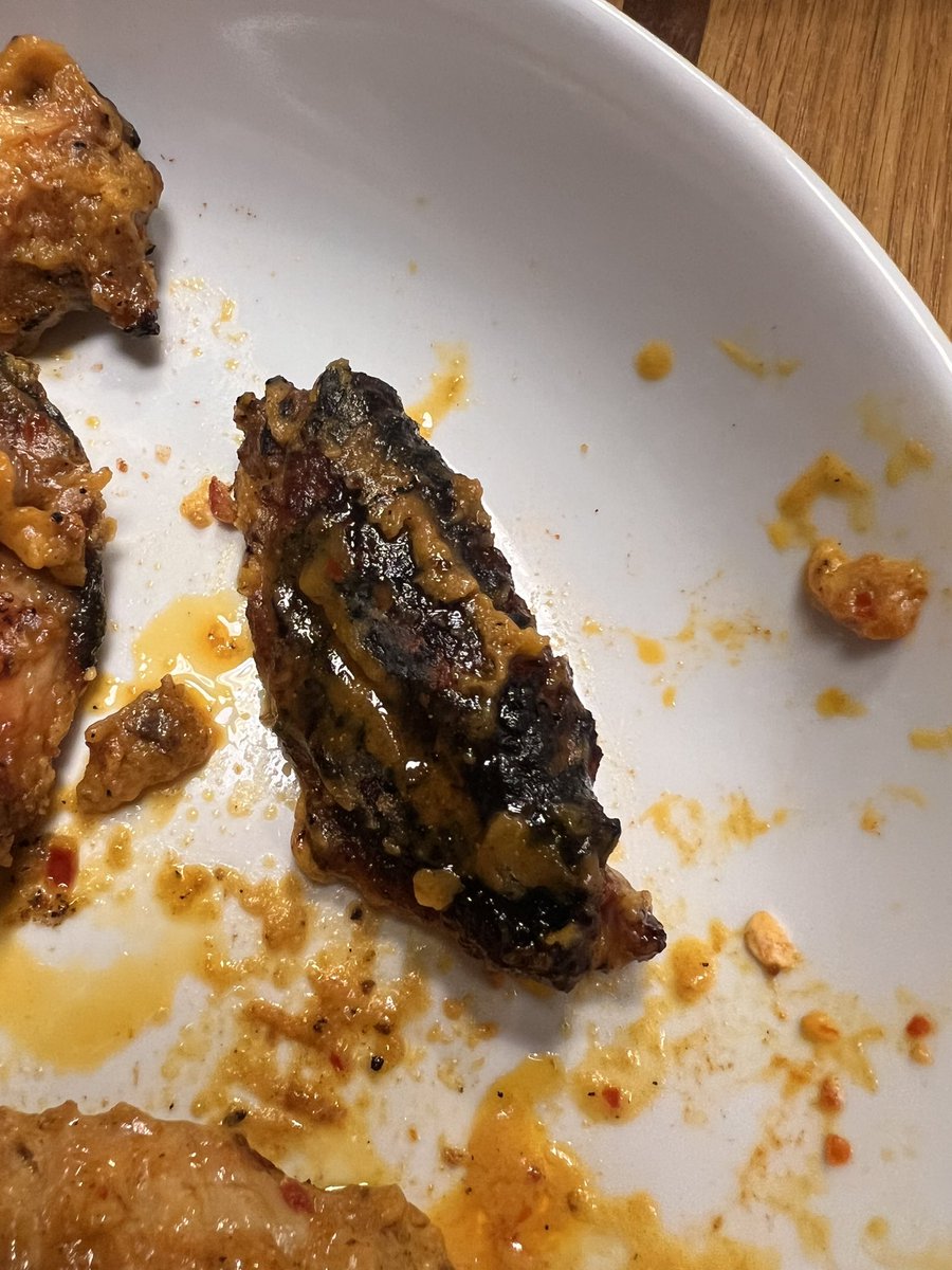 Not trying to complain or anything but, are these ok to eat? They are burnt on the outside but then like that in the middle… <a href="/pepespiri/">Pepes Piri Piri</a> 

#nothungry #raw