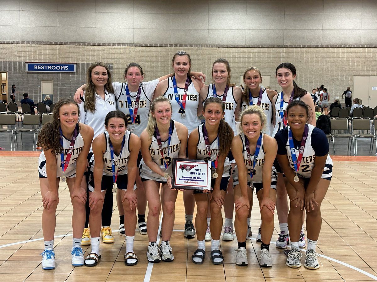 Trotters2024's tweet photo. TN state AAU Division 1 runner-ups. Not the goal we wanted but proud of how we battled this weekend. Catch us at The Classic in Louisville next weekend! https://t.co/6VHMZcUJkl
