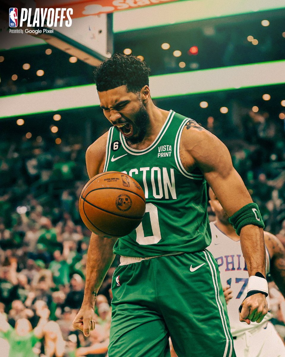 CelticssPride's tweet photo. Jayson Tatum em 6 temporadas de NBA:

3x All-NBA
4x All-Star
4 Finais de conferência 
MVP do All-Star
MVP das finais do Leste
Maior pontuador de um jogo 7 na história (51)
Mais pontos em um jogo na história do Celtics (60)

Simplesmente. https://t.co/UF0xsjMIfi