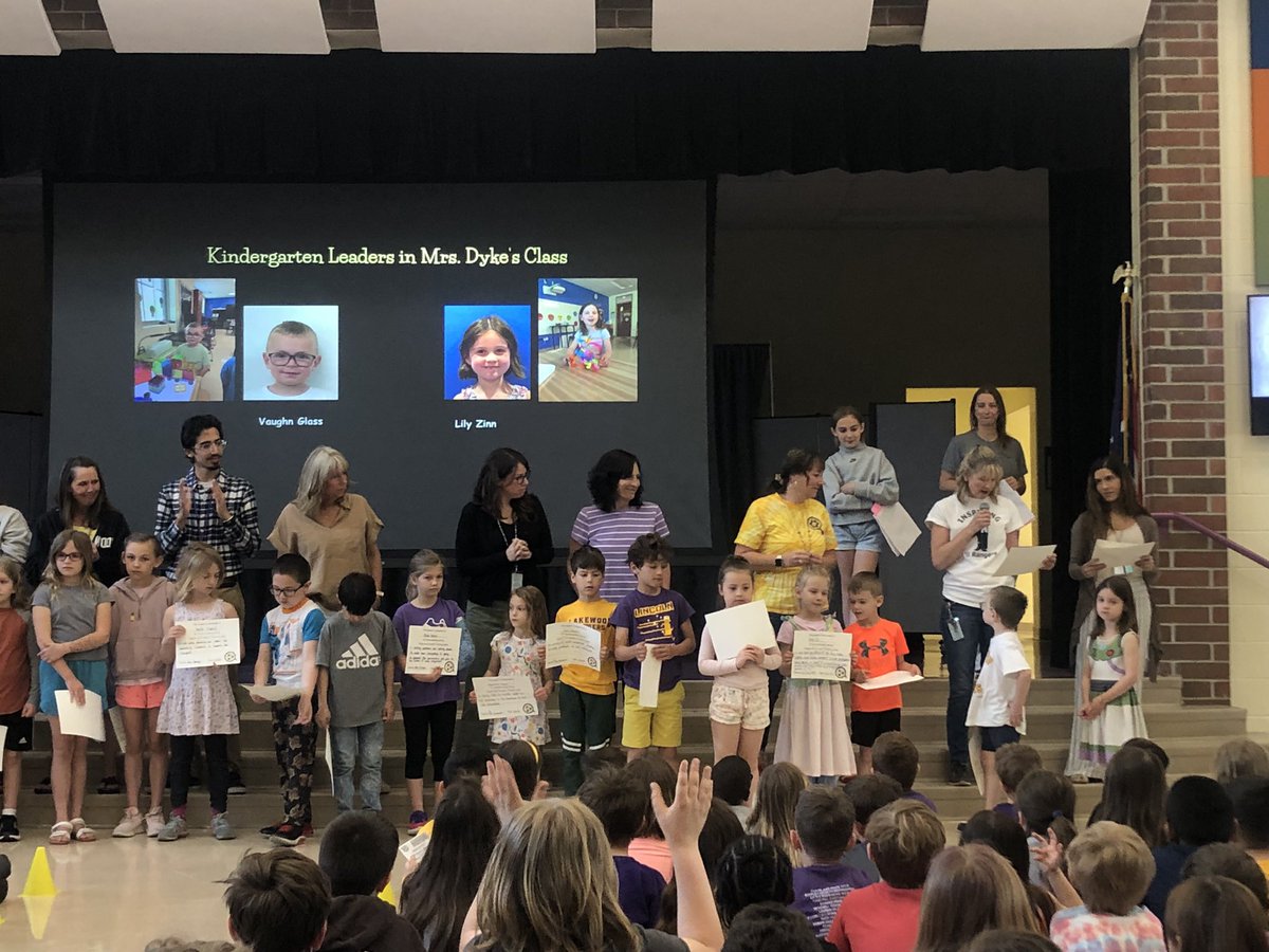 Final <a href="/LkwdLincoln/">Lincoln Elementary</a> Leader Assembly of the year, celebrating leaders with strong critical and creative thinking skills.