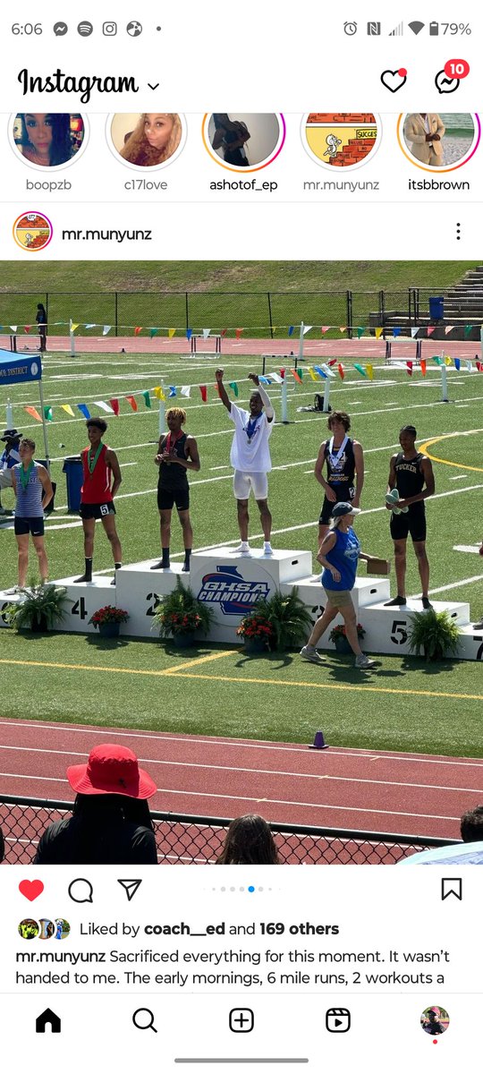 Congrats to Elias Harrison on becoming the 5A 800m STATE CHAMPION!! If you knew his story, it would shock you. Congrats to the "Captain." <a href="/3debanneker/">3DEBanneker</a> <a href="/Banneker_HS/">Banneker HS</a> <a href="/BHSCounseling1/">BHS Counseling Dpt</a> <a href="/jasonjstamper/">Jason Stamper, EdD</a> <a href="/EliTrackstar1/">Trackstar.eli</a> <a href="/LGlenn_FCS_AD/">Lamarr Glenn, ED.S., CAA</a>
