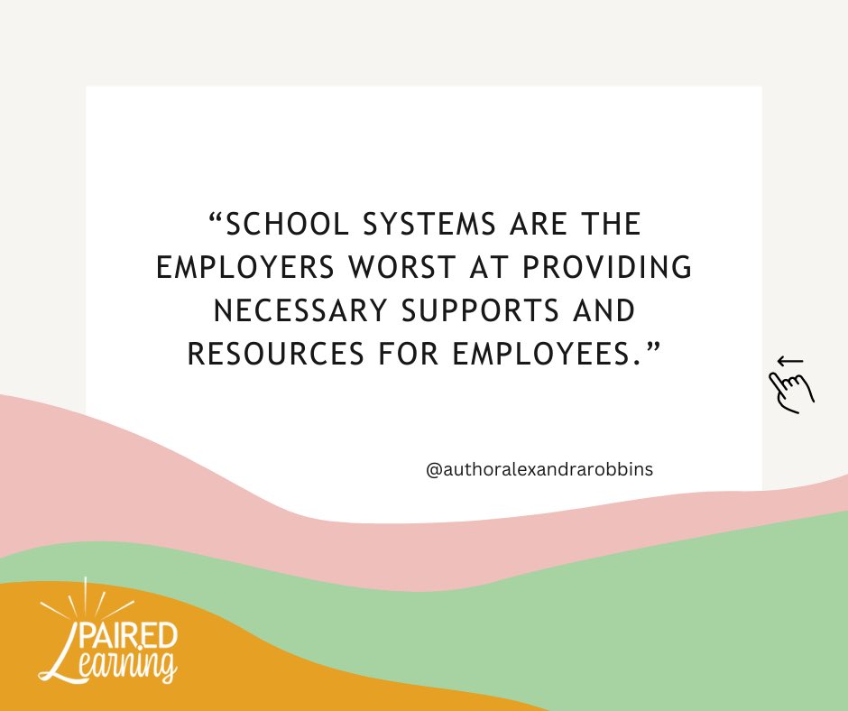 Yes, I may be organizing a retreat for educators. No, that does not mean all I believe teachers need right now is to “relax.” @authoralexandrarobbins  Opinion Piece in EdWeek recently caught my attention. Read the full article at: edweek.org/teaching-learn… ##nurturewellness