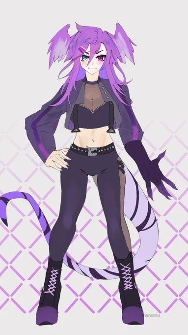 Punk-style Selen (costume design is my passion) #SelenCloset