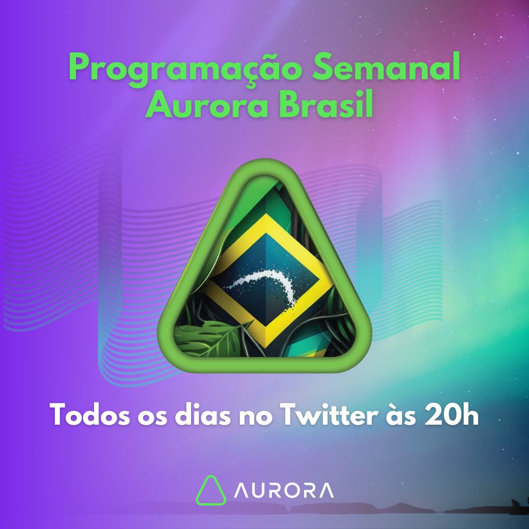 Aurora Brasil on X: Programação Semanal Aurora Brasil 🗓️ 👉Fique por  dentro dos eventos da semana e ative o lembrete para não perder nenhum!  Participe e receba recompensas.💸 👇  / X