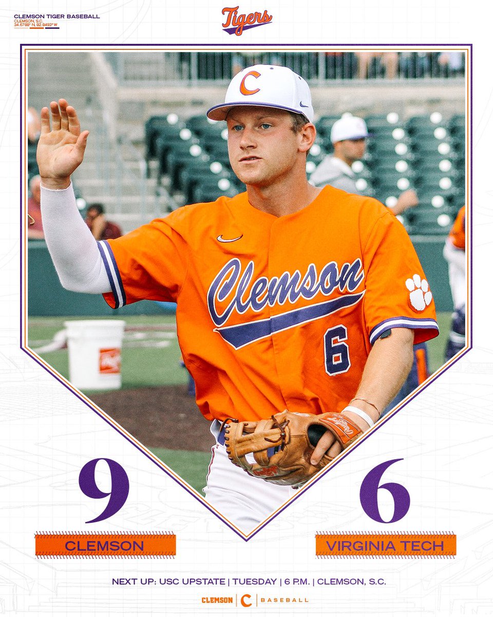 Clemson Baseball tweet media