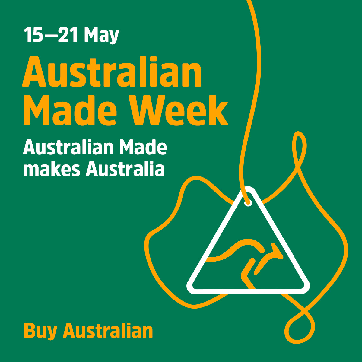 It's Australian Made Week!! Make sure to show your support for Aussie makers and growers by using the hashtags #AustralianMadeWeek and #AustralianMade to spread the word!

australianmadeweek.com.au