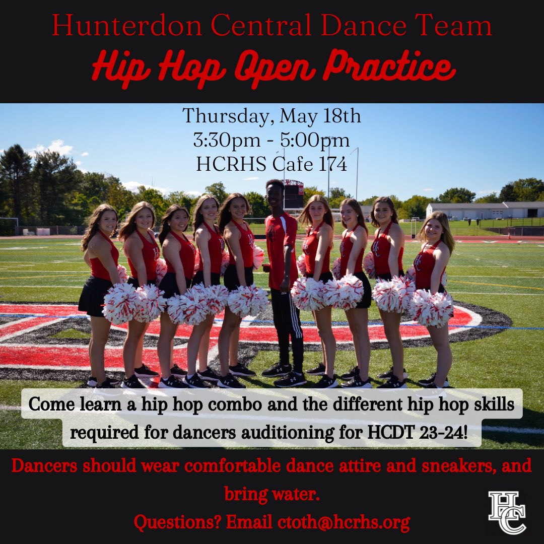 We can’t wait to see you this Thursday for our last open practice before auditions!❤️