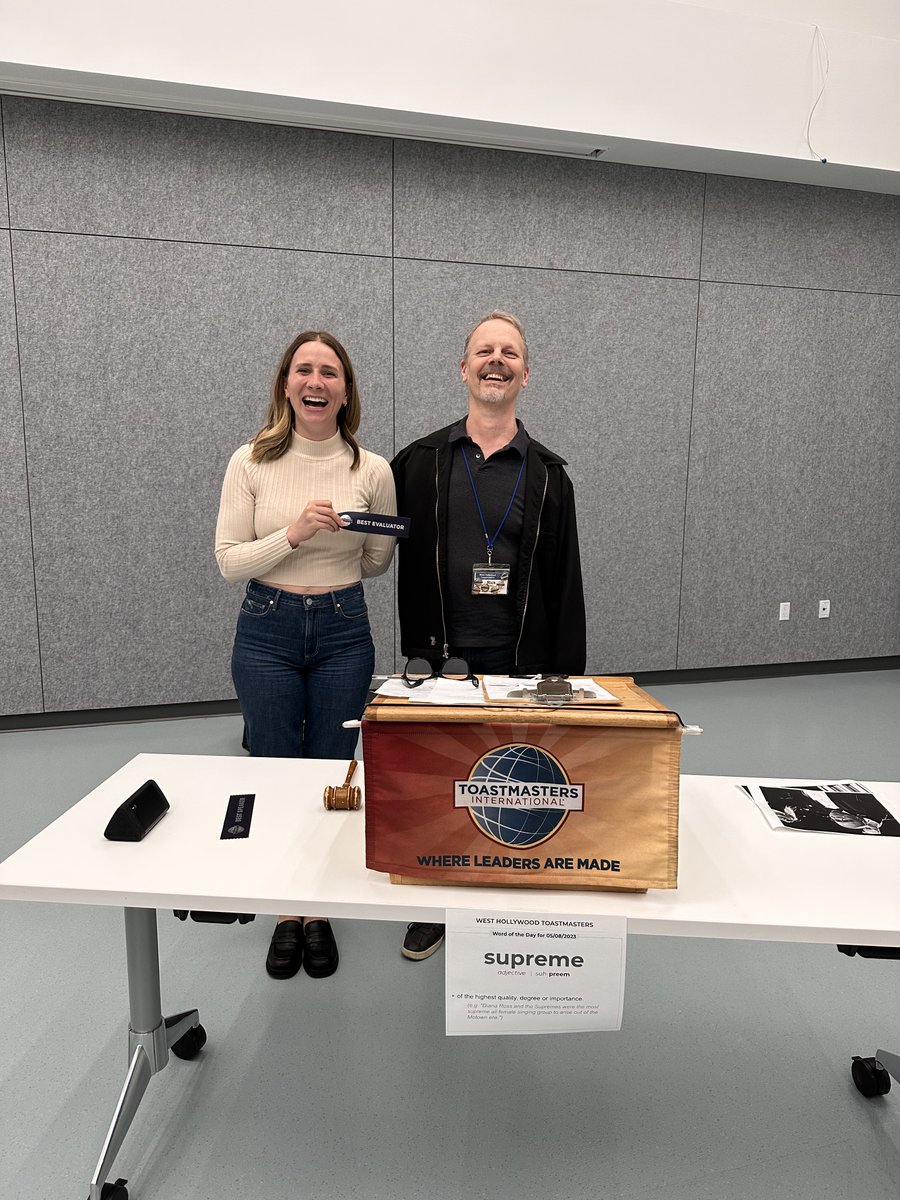 West Hollywood Toastmasters tweet media