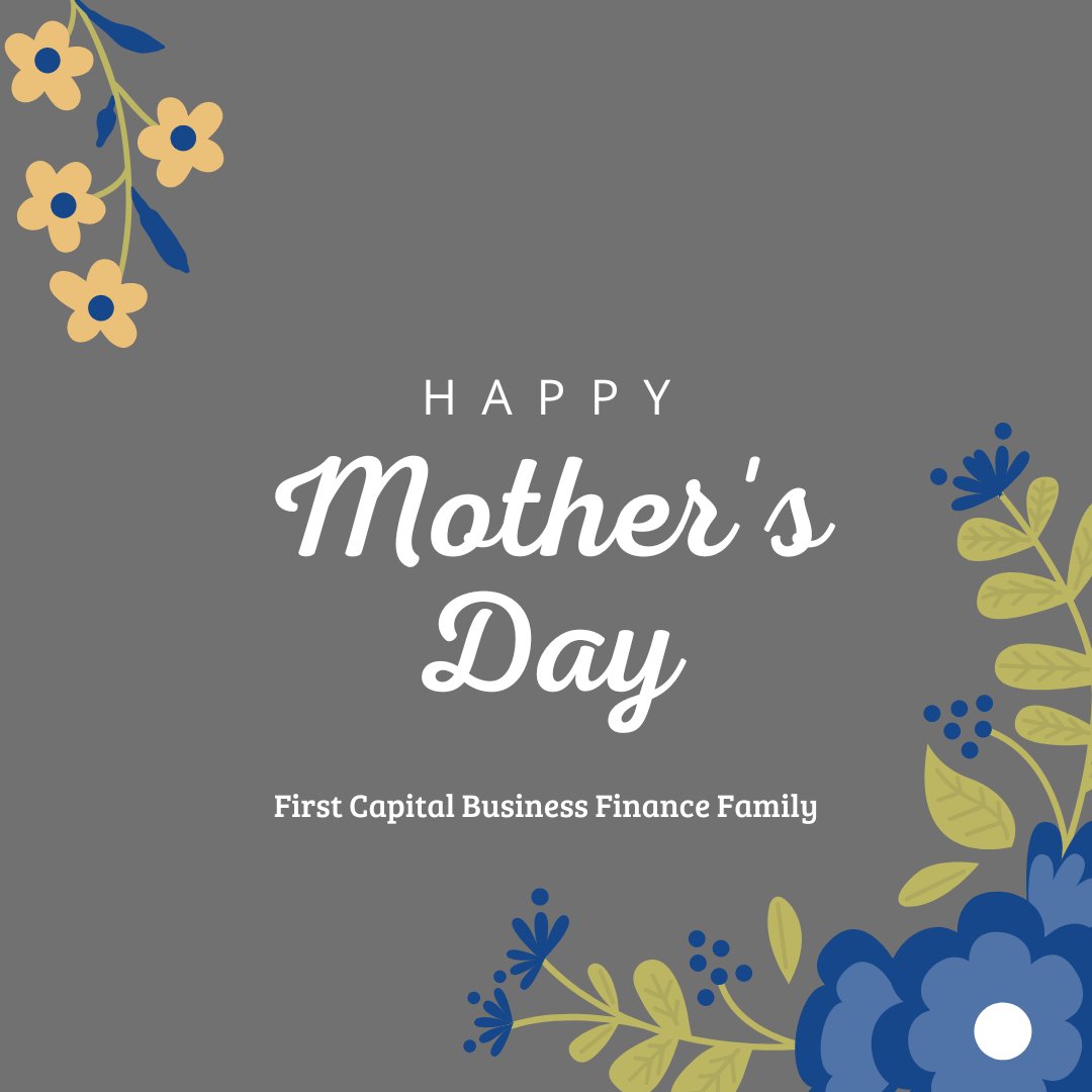 1stcapitalbf's tweet photo. First Capital Business Finance wishes all the incredible moms out there a Happy Mother's Day! We appreciate everything you do. #MothersDay #FamilyFirst #BusinessFinance
https://t.co/e1NLRwaGQY https://t.co/LrtrNV7lem