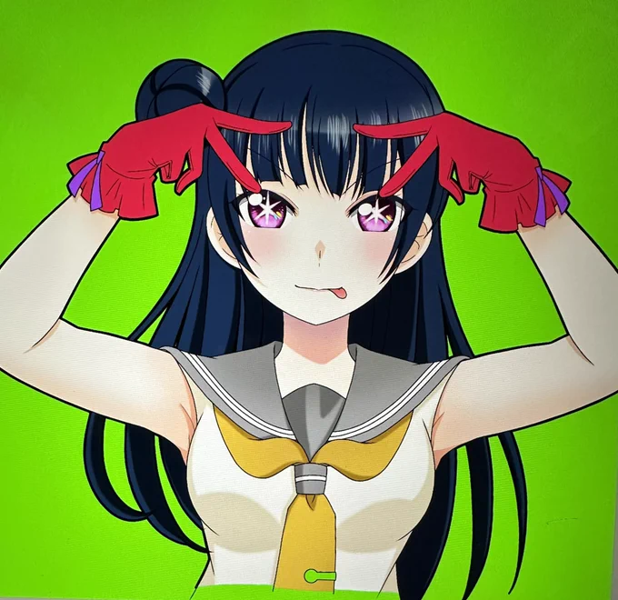 イベント当日に配布させてもらう予定のペーパーイラスト、白黒なのにフルカラーで描いてしまったおバカが通ります…(遠い目) では、お仕事行って来ます。