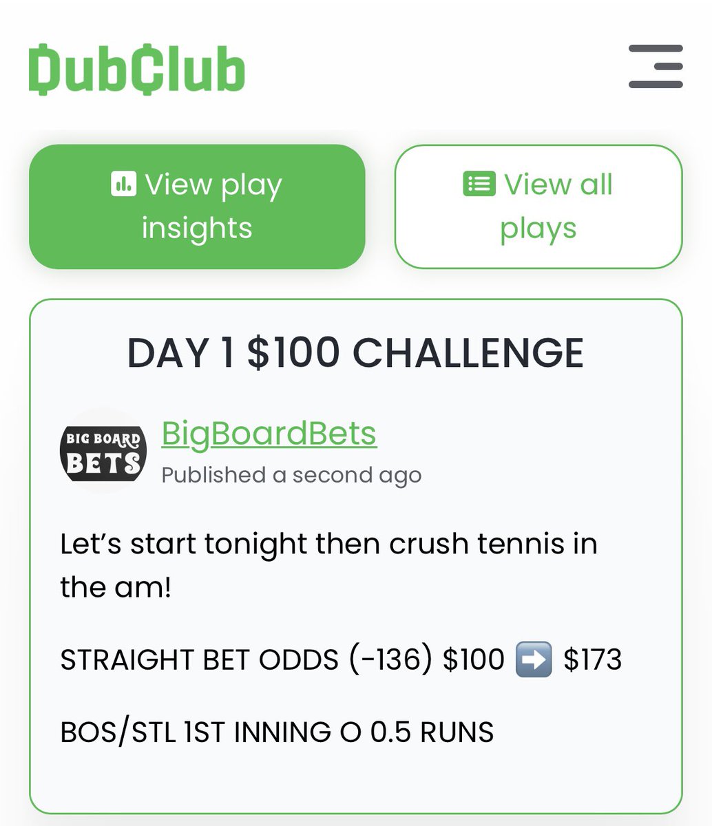 SGP_Vick's tweet photo. Here everyone goes!!!
MLB LATE NIGHT GAME
BOSTON REDSOX
ST LOUIS CARDINALS
LETS CASH
#GamblingTwitter https://t.co/186jNeA6aq