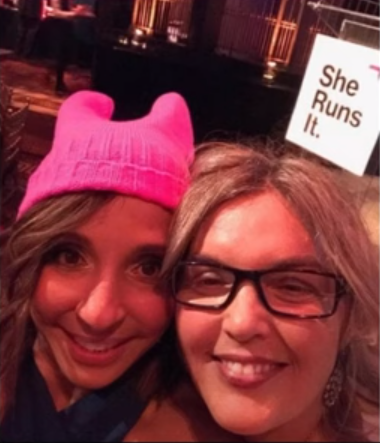 CynthiaDeBuck's tweet photo. @LarryTaunton Fascist in a pink "Hello Kitty" hat! 🙄🤦‍♀️ https://t.co/uo7OiKPQGE