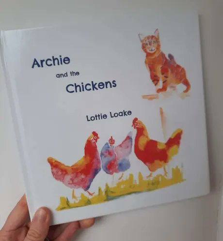 Exiting time ahead!!

It's not long now until we can share more with you about Lottie Loakes' new book! Here's a little reminder of her beautiful first book, Archie and the Chickens ❤️.