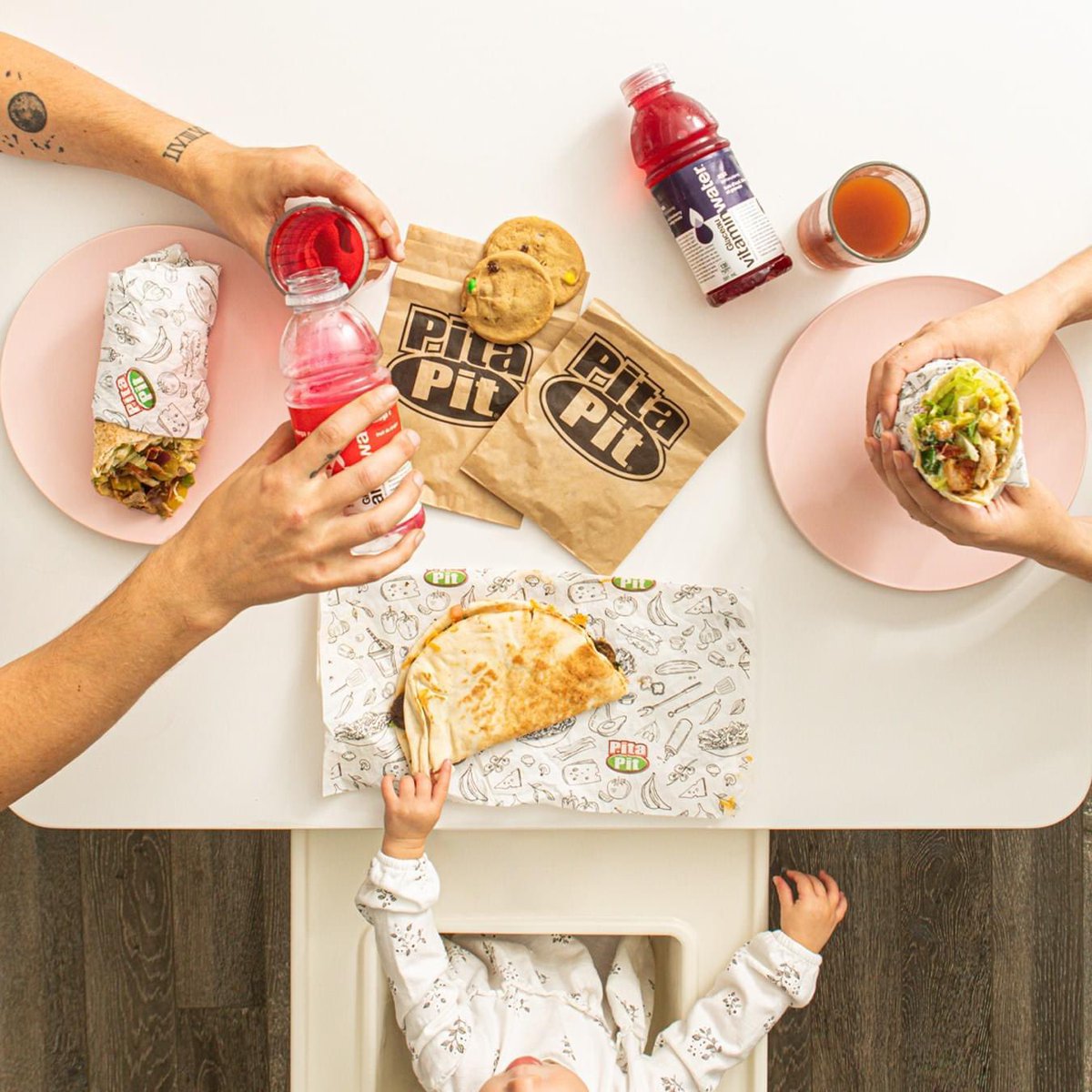 Happy Mother's Day to all the wonderful moms out there! 💐 Give your mom a break from the usual breakfast in bed routine with Pita Pit. Because let's be real, nothing says "I love you, mom" like a pita stuffed with all her favs. Plus, we're offering an additional $5 on all $25 GC