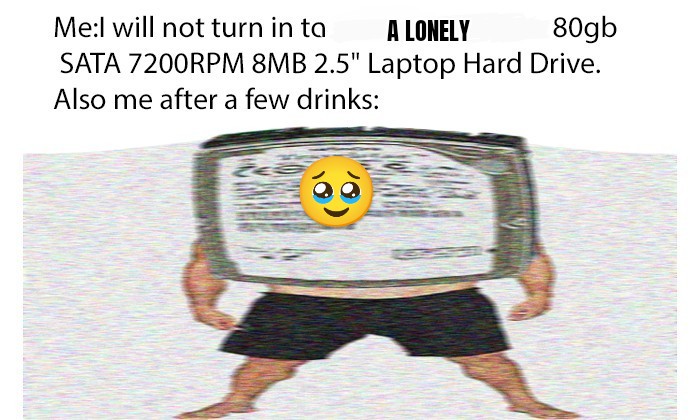 88 days till <a href="/defcon/">DEF CON</a> and the #lonelyharddrive is starting to spin up! What waits behind those sad eyes? #defcon #defcon31