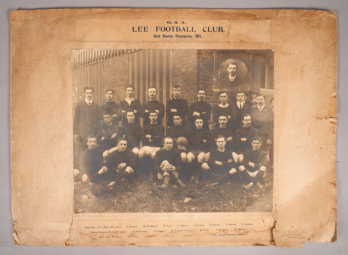 'Lee Football Club' winners of the #Cork County Championship in 1911 #LoveCork #PureCork #CorkLike @OfficialCorkGAA