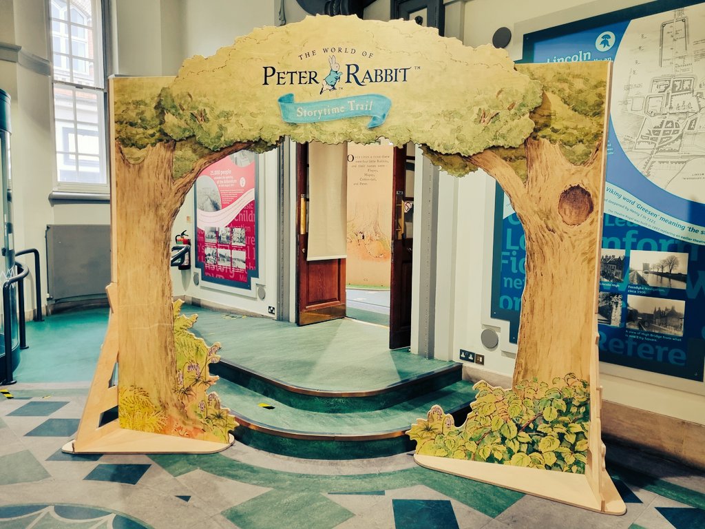 BookBranston's tweet photo. Lincoln Library has the most wonderful Peter Rabbit Storytime Trail for you to enjoy. You can take part until 17th June so its a perfect half term holiday activity. 🩵🐇
@BranstonInfant1 @lincslibraries @WSHEnglishHub https://t.co/0R9zzGnXtC