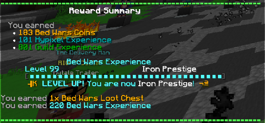 NOT_SPALK_TV's tweet photo. Finally Iron Prestige on Hypixel Bedwars Lets fucking go https://t.co/uKBaKR3yAi