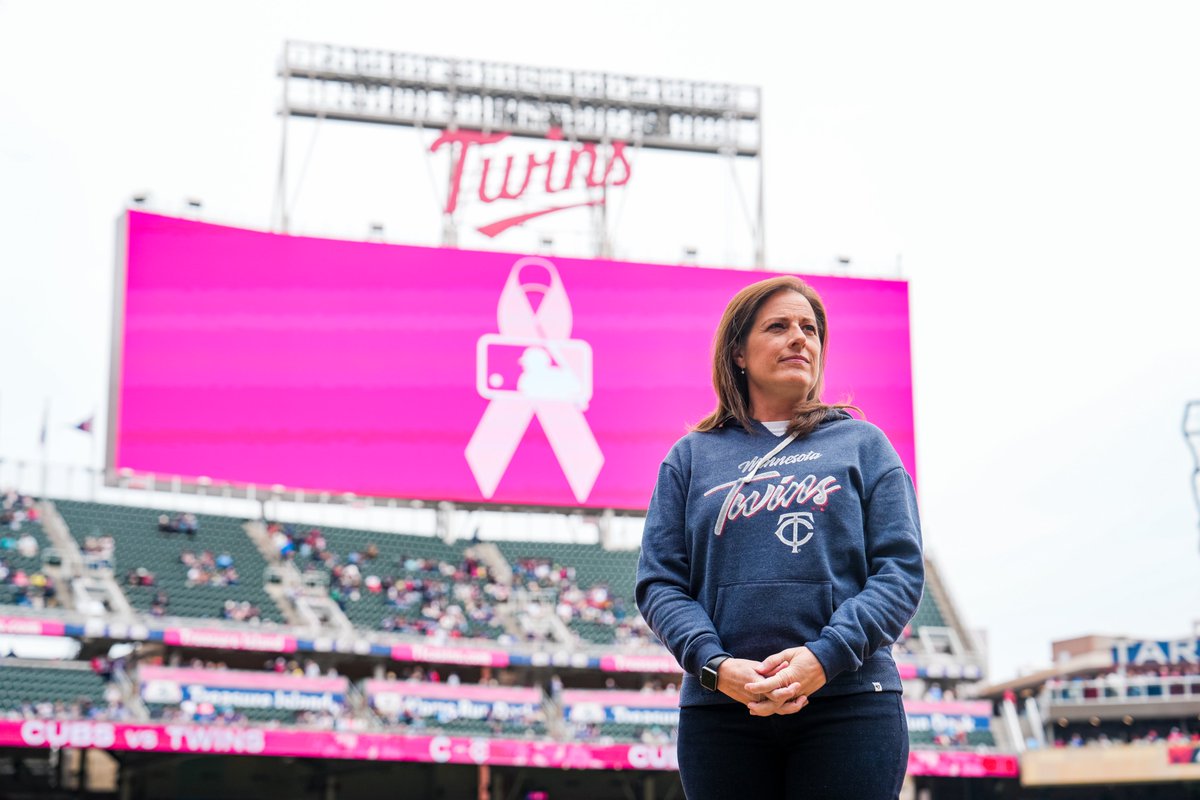 Before today's game, we honored <a href="/MarneyGellner/">Marney Gellner</a>, who announced this week that she was cancer free after receiving a breast cancer diagnosis in February!

We are proud to make $25,000 donations to the American Cancer Society and the Susan G. Komen Foundation in honor of Marney 💖