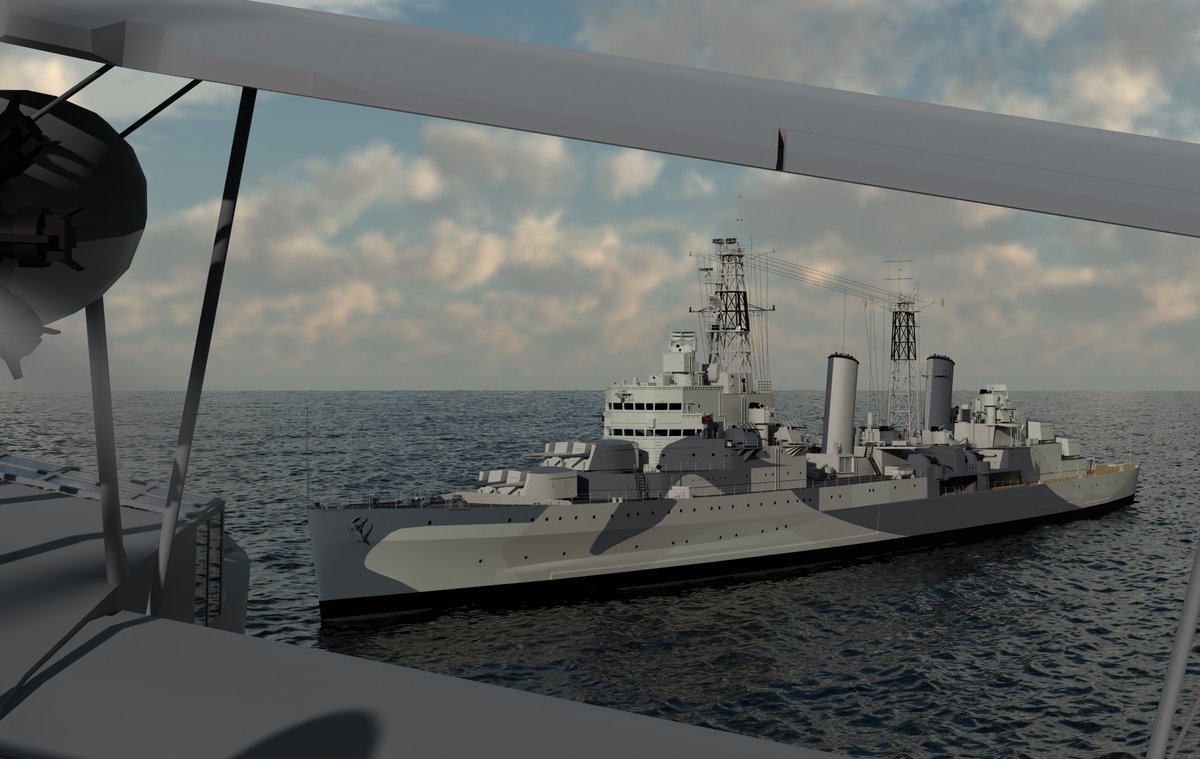 HMS Belfast

#Blender3d
