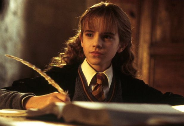 Te has encontrado con la Hermione Granger de la suerte. Da RT en menos de 10 segundos para aprobar todos tus exámenes.