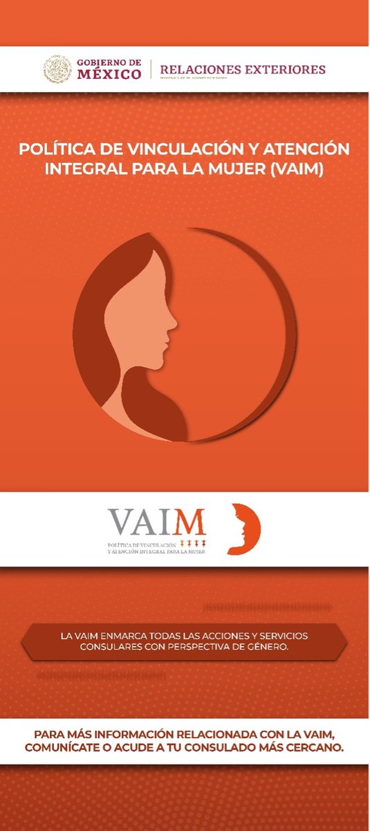 SRE_mx's tweet photo. 🟣#SabíasQue | La @SRE_mx fortalece sus acciones consulares con el establecimiento de la «Política de Vinculación y Atención Integral para la Mujer», que recoge y profundiza las experiencias y aprendizaje acumulado por nuestra red consular con la Ventanilla de Atención Integral a la Mujer #VAIM.

✅A través de la VAIM, se brindan servicios y protección consular con perspectiva de género a mujeres y niñas, especialmente a víctimas de violencia o abuso sexual,

✅Los equipos consulares recibieron capacitación en materia de atención a víctimas de violencia de género, lo que permite intercambiar buenas prácticas y actualizarse sobre la base del Protocolo que la Cancillería diseñó con ONU Mujeres, sobre Atención Consular a Víctimas de Violencia de Género.

🇲🇽🤝🌎